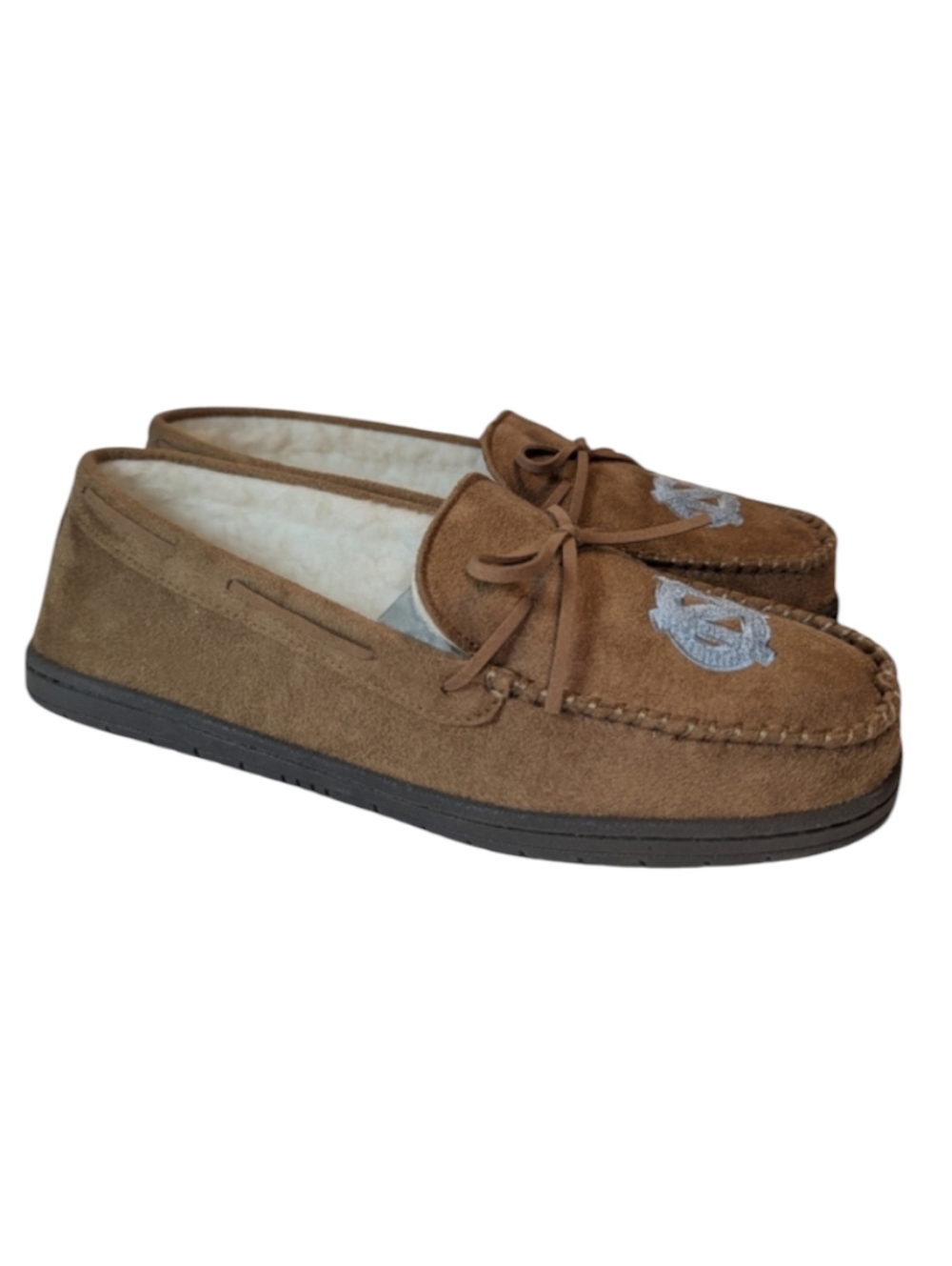 FOCO Men's North Carolina Tar Heels Moccasin Slippers Size Large - US 11/12